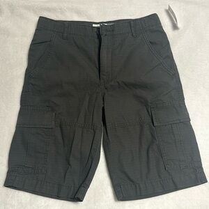 Old Navy Boys Charcoal Cargo Shorts